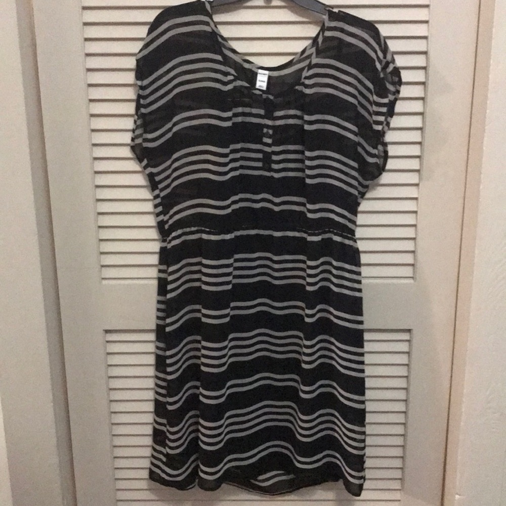 Old Navy 2-layer Striped Dress